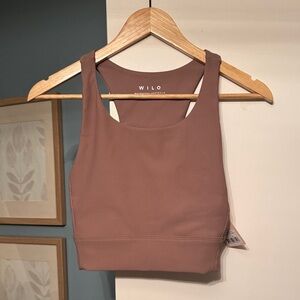 WILO Women's Elegant Tan Tank Top